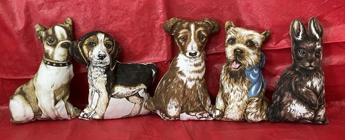 Vtg yorkie boston terrier - boston,