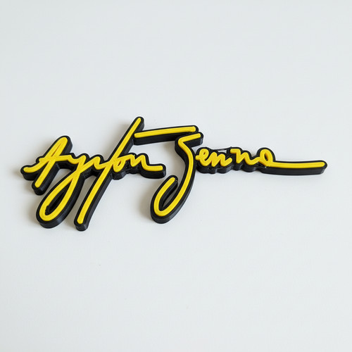 Ayrton senna logo printed - senna,