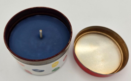 Jelly belly tin - belly, candle
