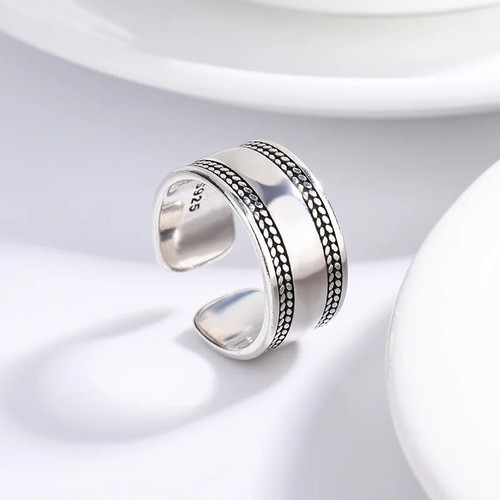 Chunky silver thumb - silver, ring