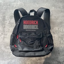 Hoodrich Black Backpack Rucksack School Bag College