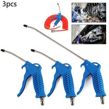 3x Air Compressor Air Duster Gun Tool Compressed Air Blow Gun Air Nozzle Blower