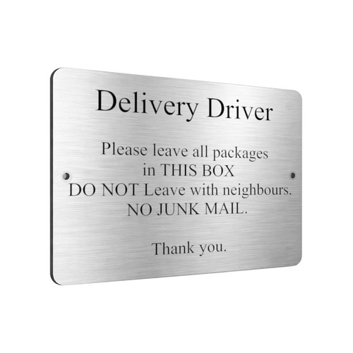 B155 delivery driver metal - delivery,