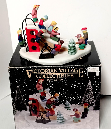 Victorian village collectible - village,