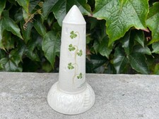 Donegal Parian China Ireland, SHAMROCK ROUND TOWER, 18.5 cm high.