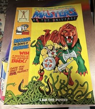MASTERS OF THE UNIVERSE He-Man Comic No 1 - FIRST issue - 1986 - Mattel RARE