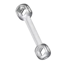 Bicycle/Cycle HEX Key Bone shape Wrench Bike Hexagon Bone Spanner Wrench 10in 1