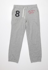 Jack Wills Men's Grey Sweatpants S Athletic Fleece Joggers