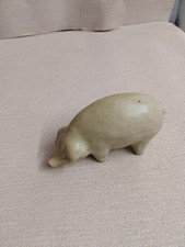 Studio Pottery Pig Figurine