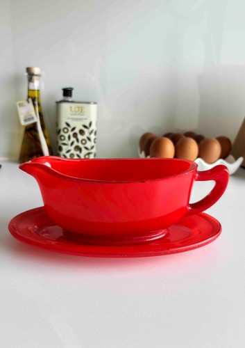 Vintage jaj pyrex red - vintage,