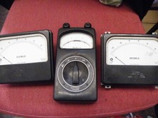 Vintage bakelite meters 3 - bakelite,
