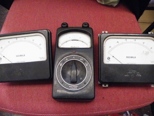 Vintage bakelite meters - vintage,