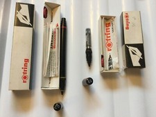 Vintage Rotring Pen 0.2 and Nib 0.4
