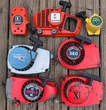 Vintage Homelite Chainsaw Recoil Starters - Plus Echo - Weedeater - Man Cave Art