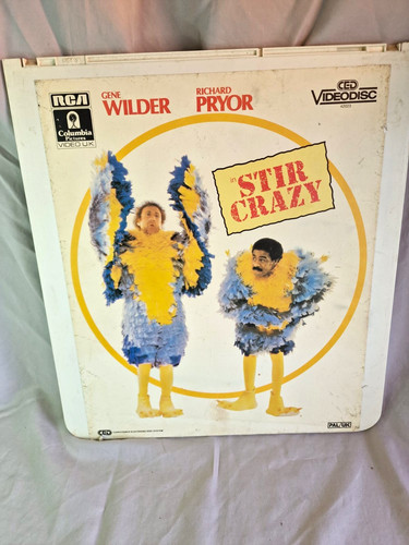 Stir crazy ced videodisc - crazy,