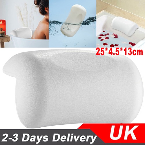 Luxury bath spa pillow - spa, white