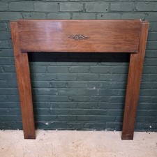 Art Deco Wooden Fire Surround