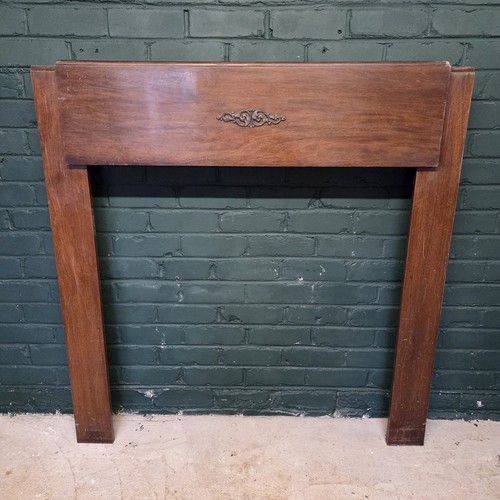 Art deco wooden fire - art,