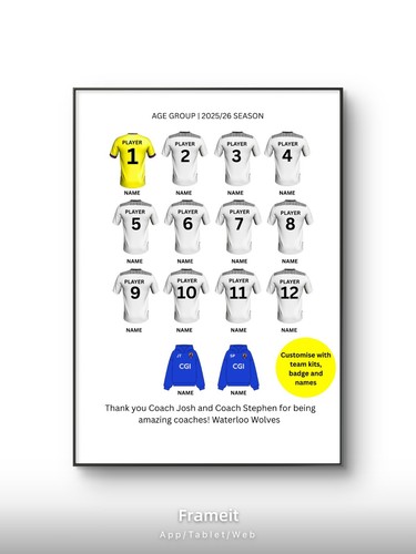 Personalised football coach - personalised,