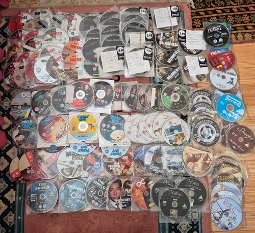 X150 loose dvd joblot bundle - dvd,