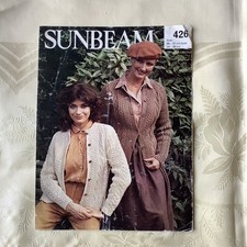 Sunbeam knitting pattern 426