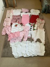Bundle of baby girl clothes age 0-6 months in good condition