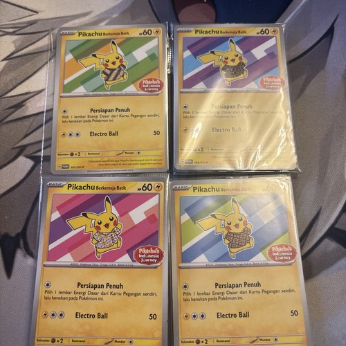 Lot pikachu batik complete - batik,