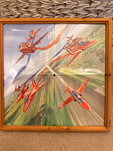 Tim brien red arrows framed - tim,