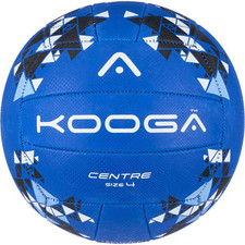 Kooga Centre Netball Ball Size 4 - High Grip - Quality - BLUE -  New UK VAT inc