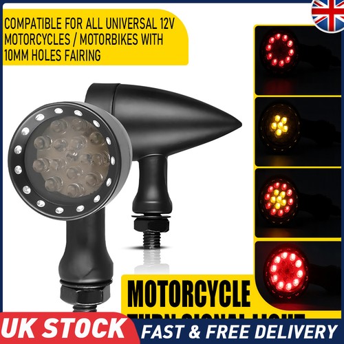 Motorcycle black amber red - motorcycle,