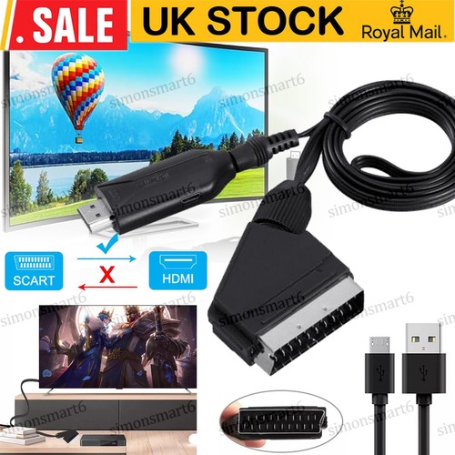 Scart hdmi converter - hdmi, cable