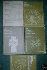 1978 Ford Car 5 Volumes Body Engine Elc Service Manuals