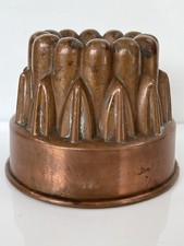 Victorian Copper Jelly Mould Rocket Design Number 12