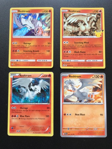 Pokemon reshiram card - pokemon,
