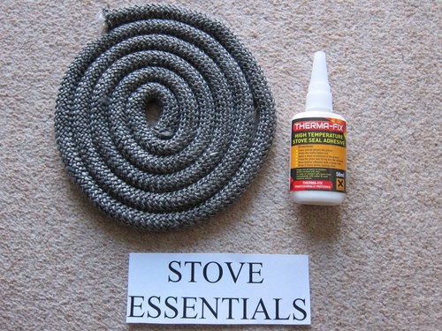 Stove door rope seal - rope, 14mm