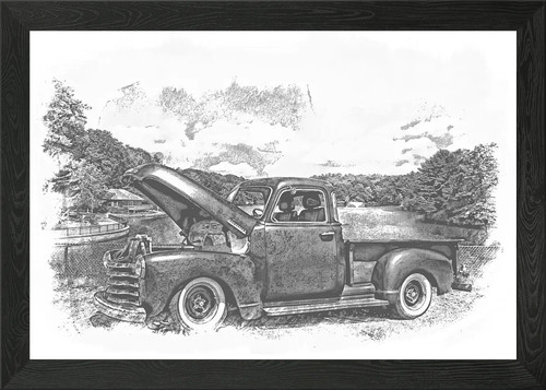 Classic chevy truck - classic,
