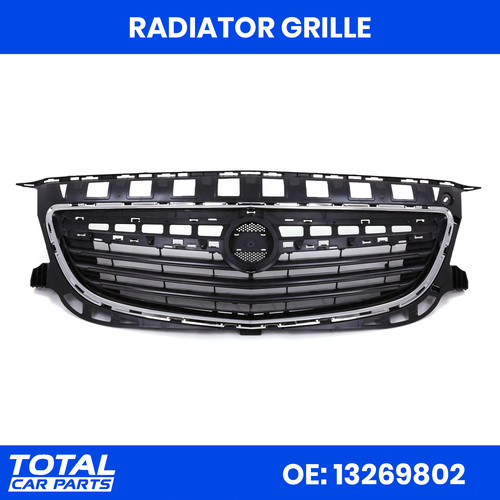 Upper radiator grille - upper, front