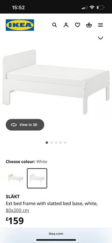 Släktext bed frame with - bed,