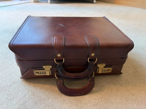 Vintage hard shell leather - vintage,