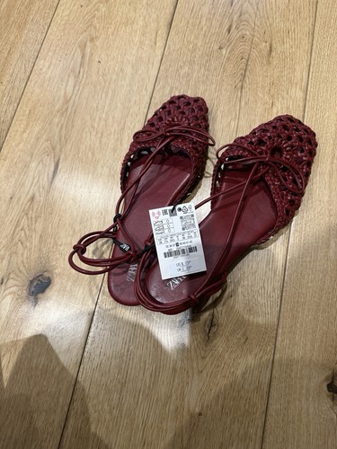 Zara braided slingback cage - zara,