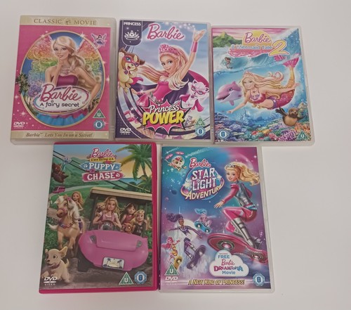 Barbie dvd bundle - 5x,