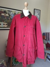 Men's Orvis Red Canvas Jacket