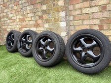 Porsche Style Alloy Wheels Carrera Sport Vt 15” Inch 4x100 & Michelin PS3 Tyres