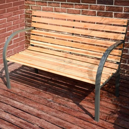 Garden bench classic wood - garden,