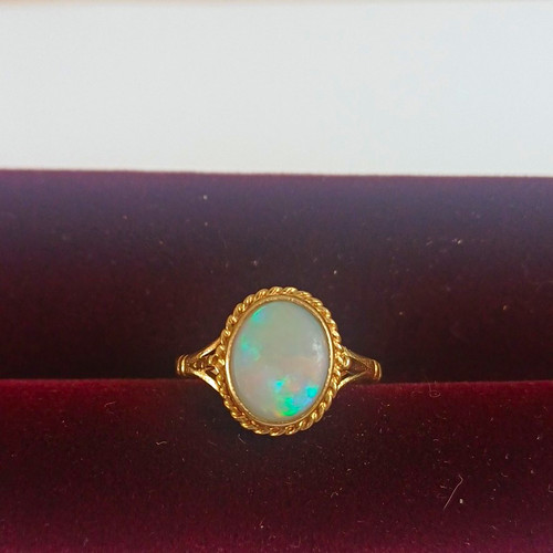 Vintage 1964 9ct yellow gold - vintage,