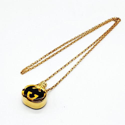 Gucci necklace gold - necklace, navy