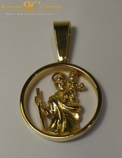 9ct Gold Very Heavy Round St