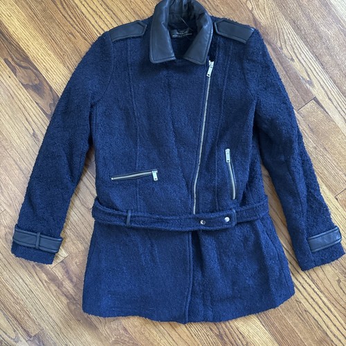 Zara trafaluc navy military - navy,