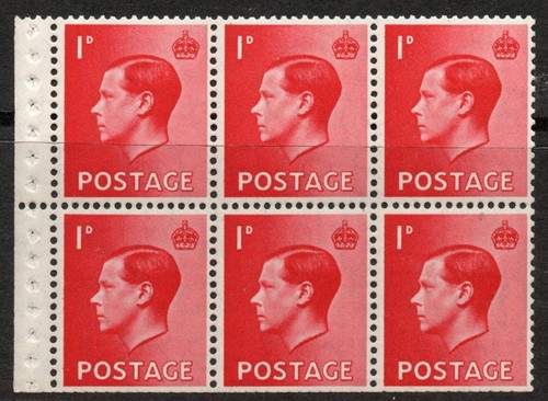 1936 keviii sg458a booklet - gb,