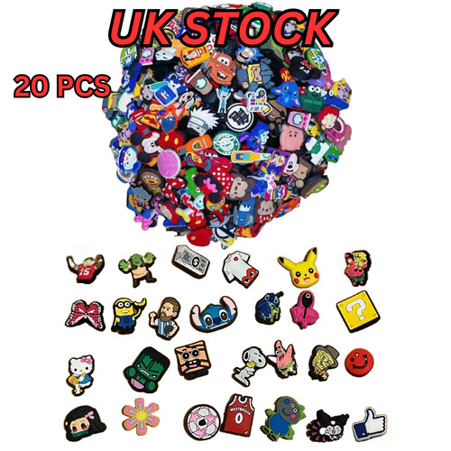 20pcs premium croc charms - premium, mega